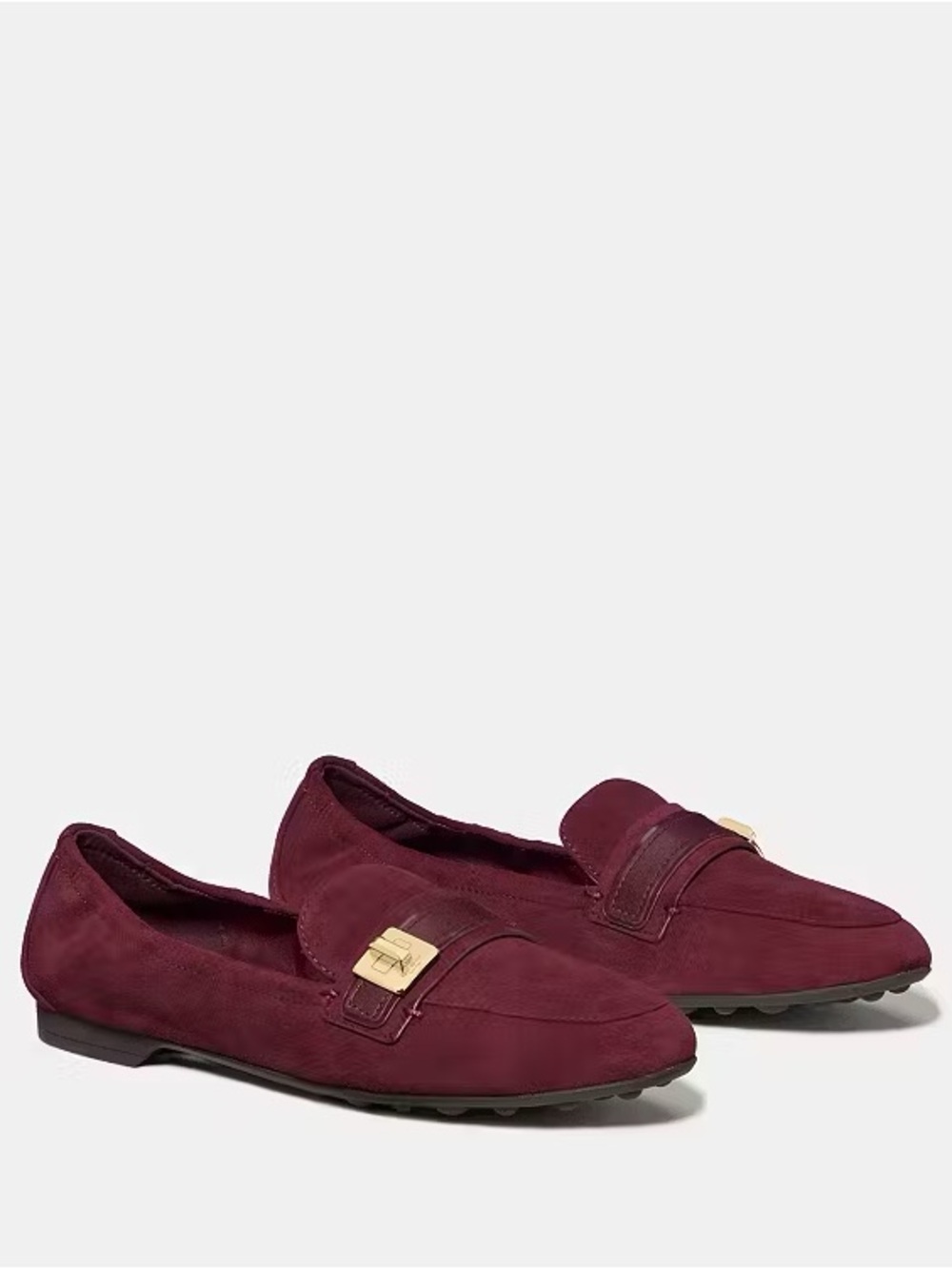 ♠️Kate Spade New York Phoebe Suede Loafer, Dark Merlot NEW NIB